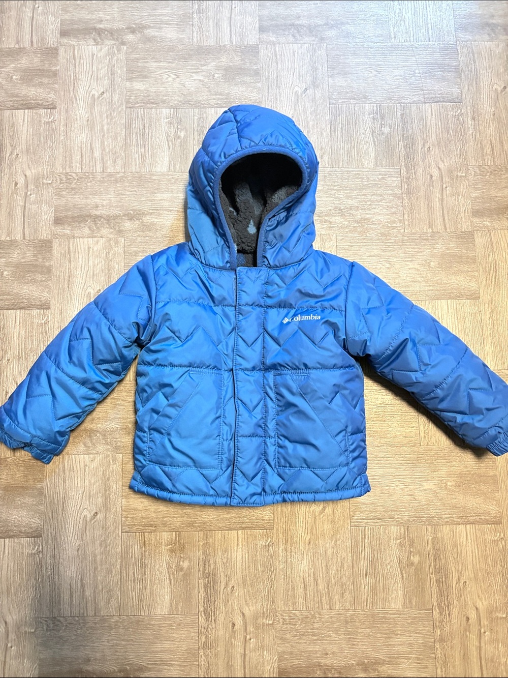 Columbia Kids Reversible Hooded Puffer Jacket